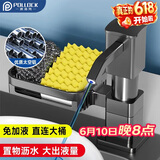波洛克（Pollock）洗洁精水槽按压器厨房洗菜盆水槽皂液器洗涤剂延长器SCZYQTKL-ZWJ