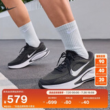 耐克男子公路跑步鞋秋季缓震反光运动NIKE JOURNEY RUN FN0228 001黑/白/煤黑 41