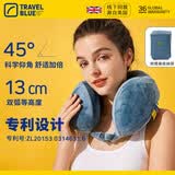 蓝旅（TRAVEL BLUE）护颈枕旅行汽车高铁飞机睡眠午休神器记忆棉u型枕