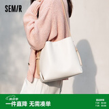 森马（Semir）水桶包潮牌背包立体简约时尚女包单肩包105324153026