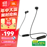 JBL TUNE 135BT蓝牙无线耳机 颈挂式运动耳机 无线立体声耳机 黑色