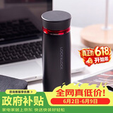 乐扣乐扣（LOCK&LOCK）菲特旋转盖轻量杯保温杯学生商务水杯450ml黑红 LHC4131BKR