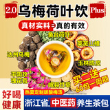 贡苑乌梅荷叶饮2.0plus浙江中医酸梅汤肥肚茶陈皮山楂减排油药院