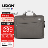 乐上（LEXON）商务轻便单肩包男士13.3英寸电脑包手提通勤多功能公文包
