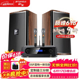 山水（SANSUI）H15 家庭ktv音响套装 家庭影院ktv点歌机一体机 音响家用功放机 卡拉ok点唱机唱歌全套设备 10吋音箱+大功率功放+智能美音话筒