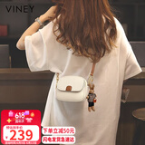 viney牛皮包包女包迷你小圆包洋气单肩斜挎包生日礼物高级感送女友老婆