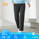 361°运动裤子女春夏季跑步宽松户外休闲裤直筒长裤卫裤662434710D