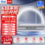 爱快（iKuai）全2.5G企业路由器 多WAN/多LAN口 一键认证/VPN/策略路由/日志审计 USB3.0 19英寸带机600台A620S
