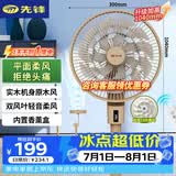 先锋【双层平面柔风】家用双环18片风扇落地扇轻音节能空气循环扇直流电机落地扇DPS-P1RC