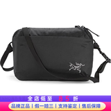 始祖鸟（ARC'TERYX）HELIAD系列6运动户外休闲刺绣鸟标拉链开合单肩斜挎腰包防泼水 黑色【现货速发】 约25*17*9cm