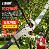 安赛瑞高枝剪可伸缩修枝锯高空采省力摘果剪刀 5P00063锯树神器
