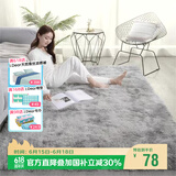 梦蜓长绒丝毛客厅地毯茶几卧室飘窗床边毯垫 160*230cm