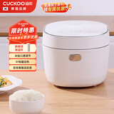 福库（CUCKOO）电饭煲IH加热不粘内胆可预约快速煮饭多功能触控微压电饭煲锅3升1-3人份CR-HC0610FW