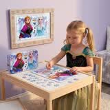 迪士尼（Disney）66片儿童拼图玩具 冰雪奇缘白卡铁盒拼图拼板装饰生日礼物礼品