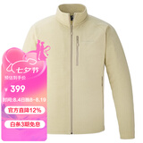 mont·bell 户外抓绒衣冲锋衣内胆男轻薄开衫内搭保暖上衣 1114881 IV象牙白 M