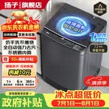扬子【政府补贴15%】洗衣机全自动一级能效 家用大容量洗烘一体波轮 以旧换新出租房宿舍神器 13KG【店长推荐】蓝光风干+品质电机+玻璃盖 波轮