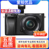 索尼 /Sony A6000 A6300 A6400 A6500 ZVE10 二手入门微单数码相机 a6300+16-50套机（颜色随机） 95新