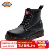 Dickies马丁靴男靴百搭靴子男高帮黑色皮靴英伦短靴厚底工装鞋子 黑色S28（男款） 43 【偏大一码，适合运动鞋44】