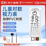 FIT MOMENT视力表儿童测试表家用成人挂图新国标红绿散光3米5米通用型送板棒