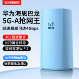 无线猫灵随身WIFI7无线千兆双频5GCPE免插卡路由器随行移动便携式车载上网卡高速流量户外宽带办公直播家用 5G-A千兆路由器旗舰机皇【华为海思巴龙芯片】 ZR08 PRO-WiFi7【支持插卡】