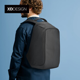 XDDESIGN爱思迪防盗背包商务男女款双肩包电脑包休闲书包礼物经典黑