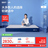 蓝盒子Z1经典款Z1小石头记忆棉独立弹簧床垫双人酒店厚席梦思线下同款 Z1 【软硬适中】 2000mm*2200mm