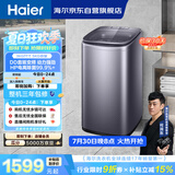 海尔（Haier）全自动迷你波轮5KG 直驱变频 内衣洗衣机小型洗内裤袜子 婴儿 家电京东自营 XQB50-B278S