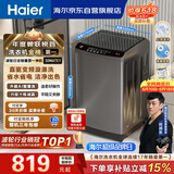 海尔（Haier）全自动波轮洗衣机10公斤大容量  直驱变频 6键自编程 国家补贴京东自营 家用租房 EB100B32Mate1