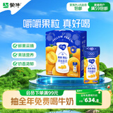 蒙牛纯甄「黄桃果粒」风味酸奶200g*10盒 送礼礼盒