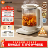 米家小米养生壶S2烧水壶恒温电热水壶煮茶壶泡茶家用办公室 带炖盅+316L滤网 1.5L养生壶 S2【隔水炖煮】 1.5L 配滤网炖盅 1.5L