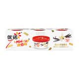 优诺迷你杯马达加斯加香草风味发酵乳80g*3