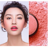 ILISYA【腮红自带蘑菇刷头】腮红植物双色可选胭脂粉自然好气色裸妆 珊瑚红