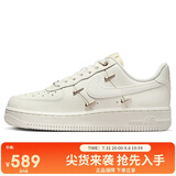 耐克NIKE女空军一号AF1 运动鞋FV3654-111帆白36.5