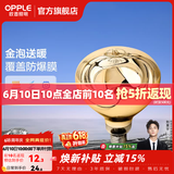 欧普照明（OPPLE）浴霸取暖灯泡官方原装防爆膜灯暖275W中间照明浴霸灯泡卫生间浴室 【浴霸取暖金泡】1只