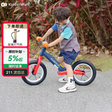 KinderKraftkk平衡车儿童滑步无脚踏自行车2-6岁升级减震六一儿童节礼物蓝红