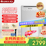 格力（GREE）【全屋一机搞定】除湿机抽湿机家用50升/天单间≤100㎡梅雨季除潮防霉吸湿干燥压缩机式DH50EM