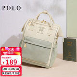 POLO双肩包女士背包轻便妈咪包大容量15.6英寸电脑包高颜值学生书包