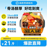 海底捞自热火锅 方便速食分享装 东北风味麻辣烫超大锅366g
