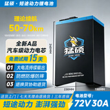 猛硕电动车锂电池蓄电池48V72V60V外卖快递二轮车磷酸铁锂摩托车电瓶 立式72V30Ah铁锂 约50-70公里 配快充