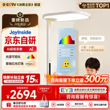 童视界京东自研AI护眼大路灯全光谱可视落地台灯金黄光红光学习灯150W