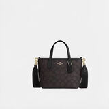蔻驰（COACH）【品牌直供】奢侈品女包CITY牛皮革托特包黑CW032 送女友七夕礼物