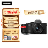 松下G100DK+【25mmF1.7】白盒 双镜头（Panasonic）微单数码相机    vlog相机  4K视频 柔肤自拍