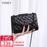 viney牛皮包包女包轻奢链条包洋气斜挎单肩包生日礼物高级感送女友老婆