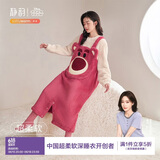 静韵超柔软迪士尼睡衣女秋冬加厚睡袍珊瑚绒睡裙软棉棉家居服