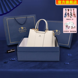 皮尔保罗真皮女包2026新款包包女士托特包大容量手提包生日礼物送妈妈 【高档礼盒】米白1313