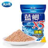 龙王恨鱼饵野战蓝鲫X5腥香钓鱼饵全年通用可搓可拉黑坑野钓鱼食钓鱼饵料 蓝鲫X5-腥香【300g/1包】