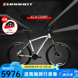 土拨鼠（Marmot）铝合金山地车超轻油碟减震变速成人自行车 白黑红下单备注身高 11速 165-175勿拍