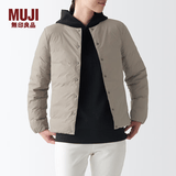 MUJI 女式轻量羽绒便携式夹克衫羽绒服短款轻薄女款冬季BDC07C1A 浅米色 L (165/88A)