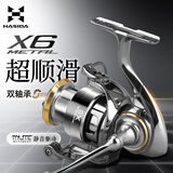 哈斯达（HISTAR）X6金属耐用旋入式摇臂纺车轮 X6-800s[金属耐用]
