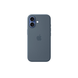 Apple/苹果 iPhone 17硅胶手机壳-铁锚蓝色 磁吸手机壳苹果17手机壳苹果手机壳全包旗舰店原装